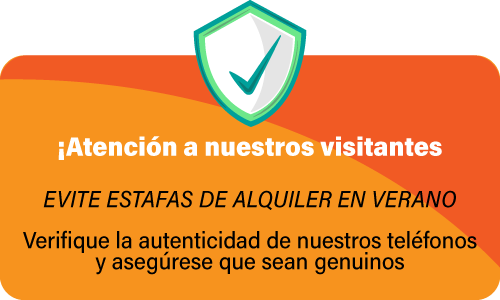 Advertencia de Fraude en alquiler de Verano